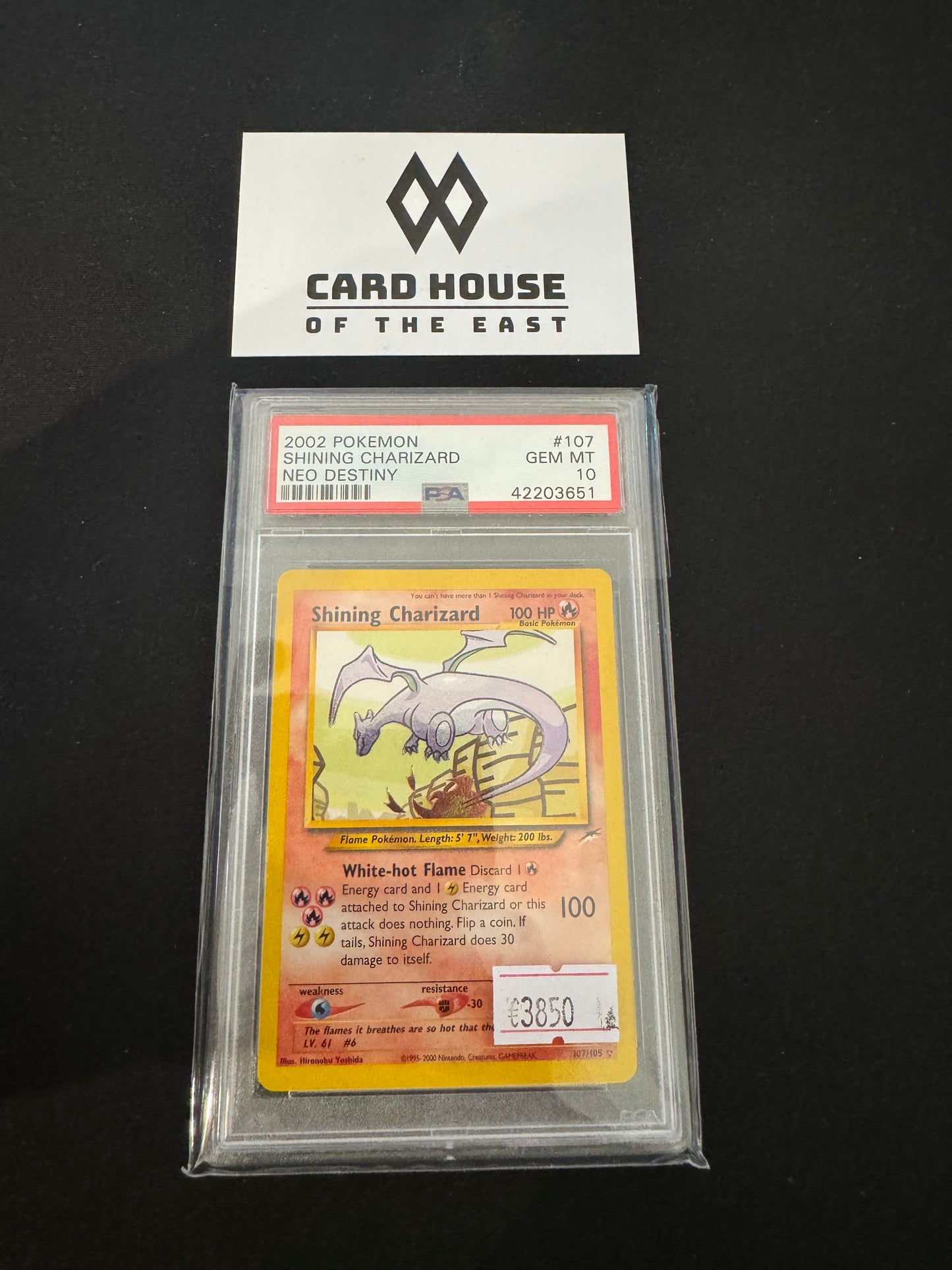 Shining Charizard Neo Destiny PSA 10