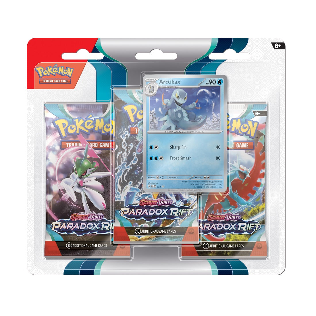 Pokémon Paradox Rift 3-pack Blister