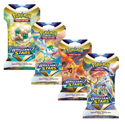 Pokémon Brilliant Stars Sleeved Booster