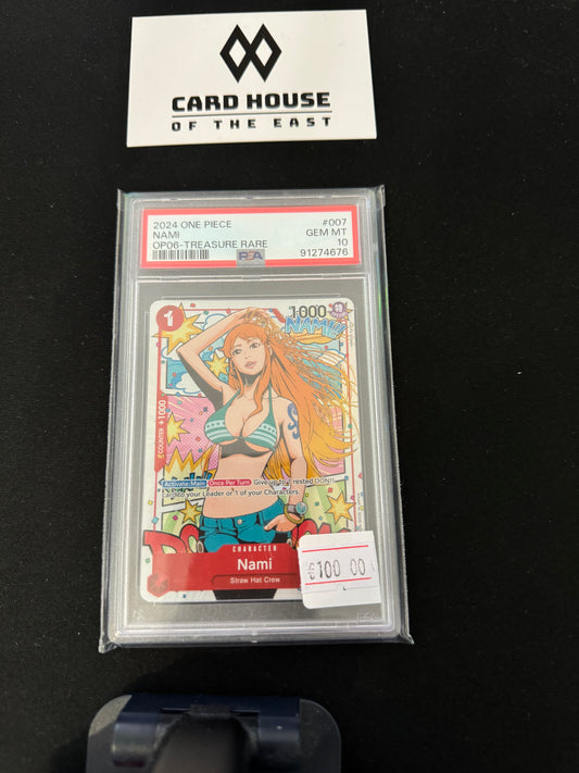 Nami OP06 PSA 10