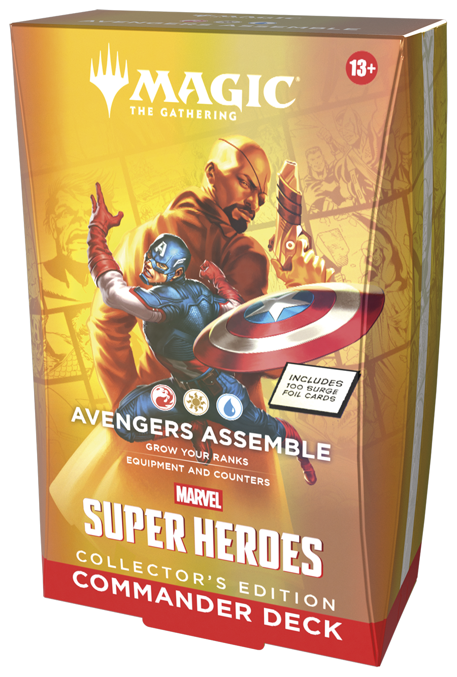 Magic: The Gathering - Marvel Super Heroes Collector's Edition Commander Decks
