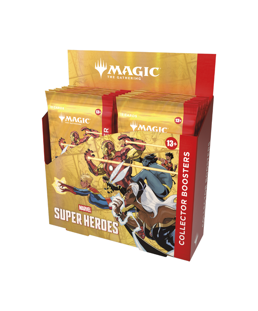 Magic: The Gathering - Marvel Super Heroes Collector Boosterbox (12 boosters)