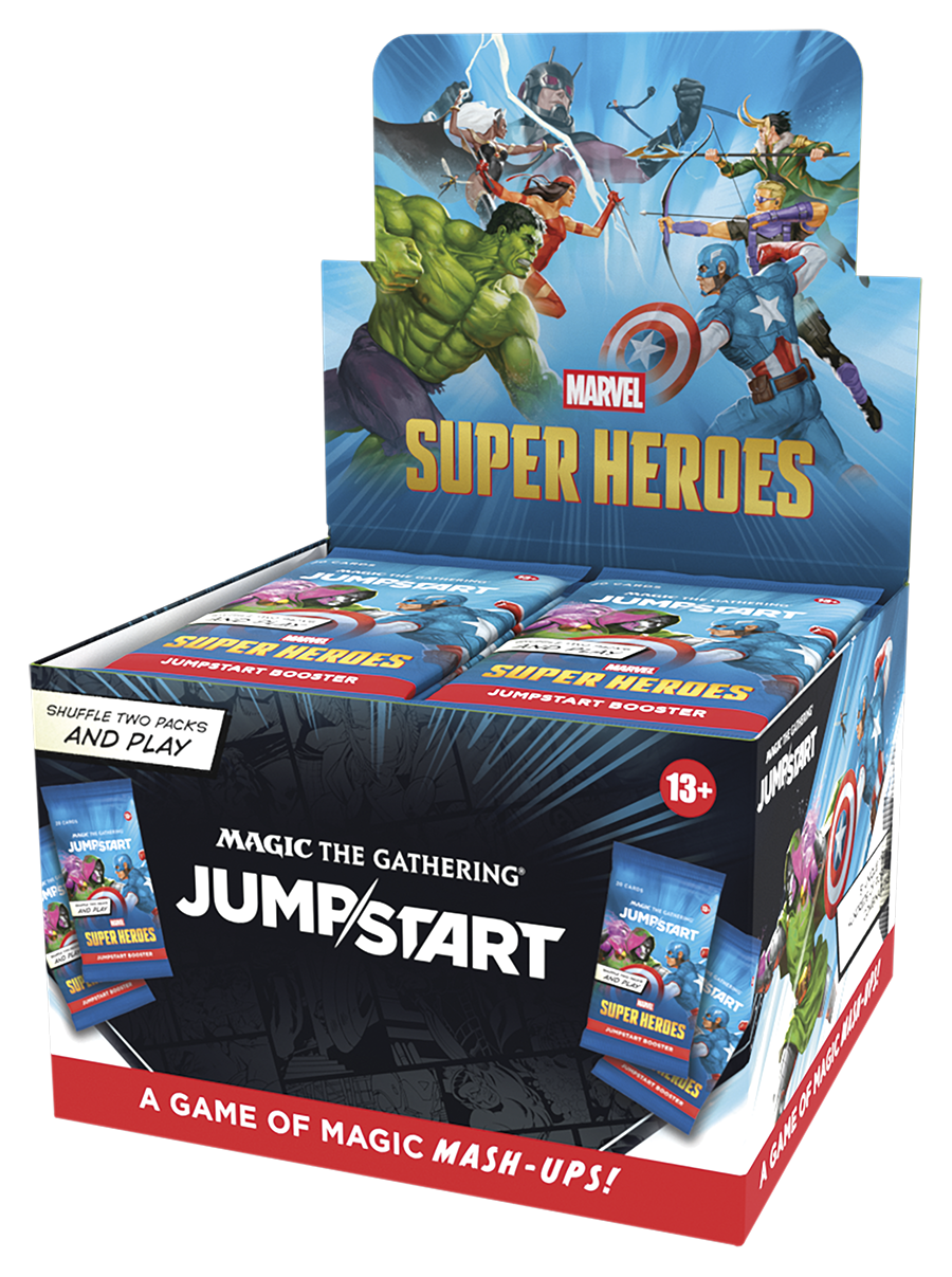 Magic: The Gathering - Marvel Super Heroes Jumpstart Boosterbox (24 boosters)