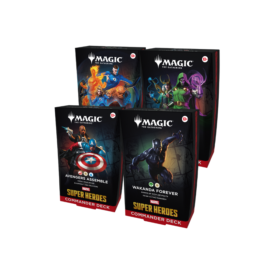Magic: The Gathering - Marvel Super Heroes Commander Decks