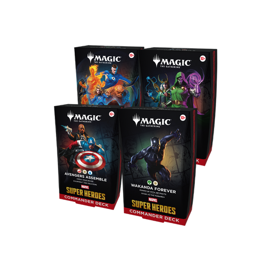 Magic: The Gathering - Marvel Super Heroes Commander Decks