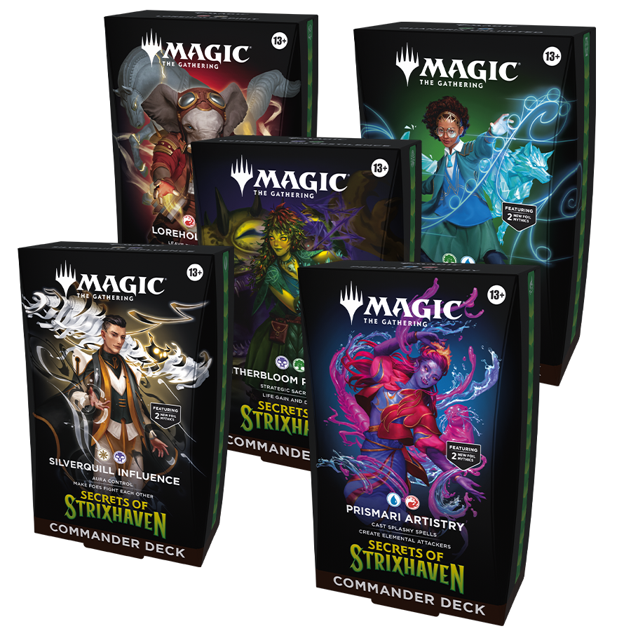 MTG: Secrets Of Strixhaven Commander Deck  (Set van 5)