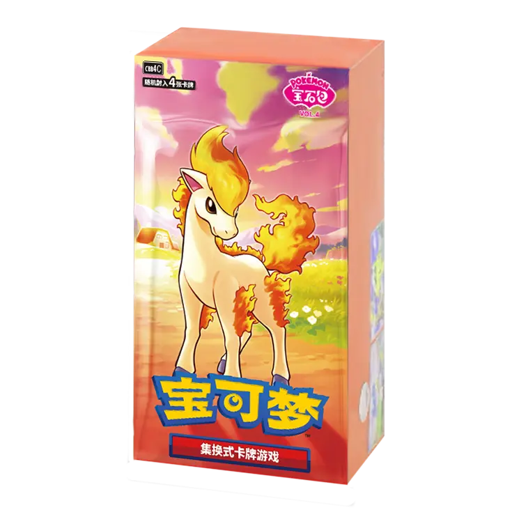 Pokémon GEM Pack VOL. 4 Booster Box (Chinees)