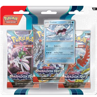 Pokémon Paradox Rift 3-pack Blister