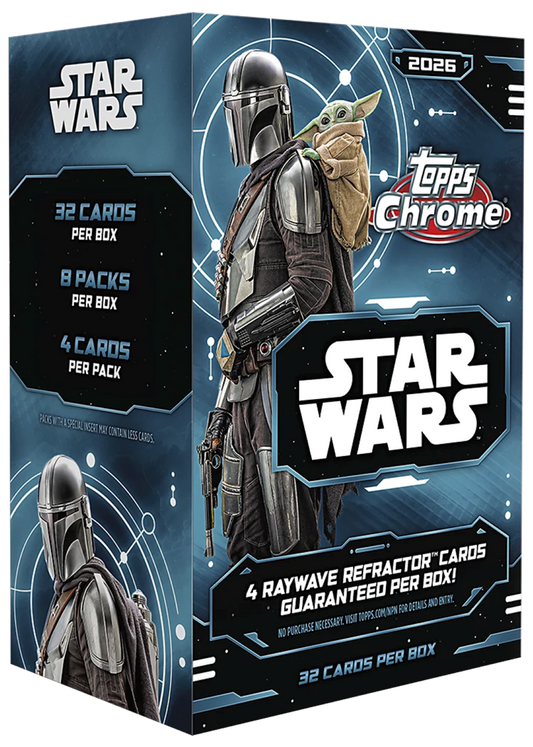 Topps Chrome Star Wars Box