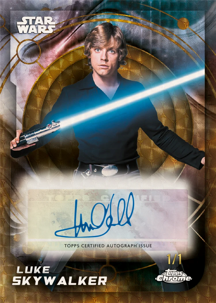 Topps Chrome Star Wars Box