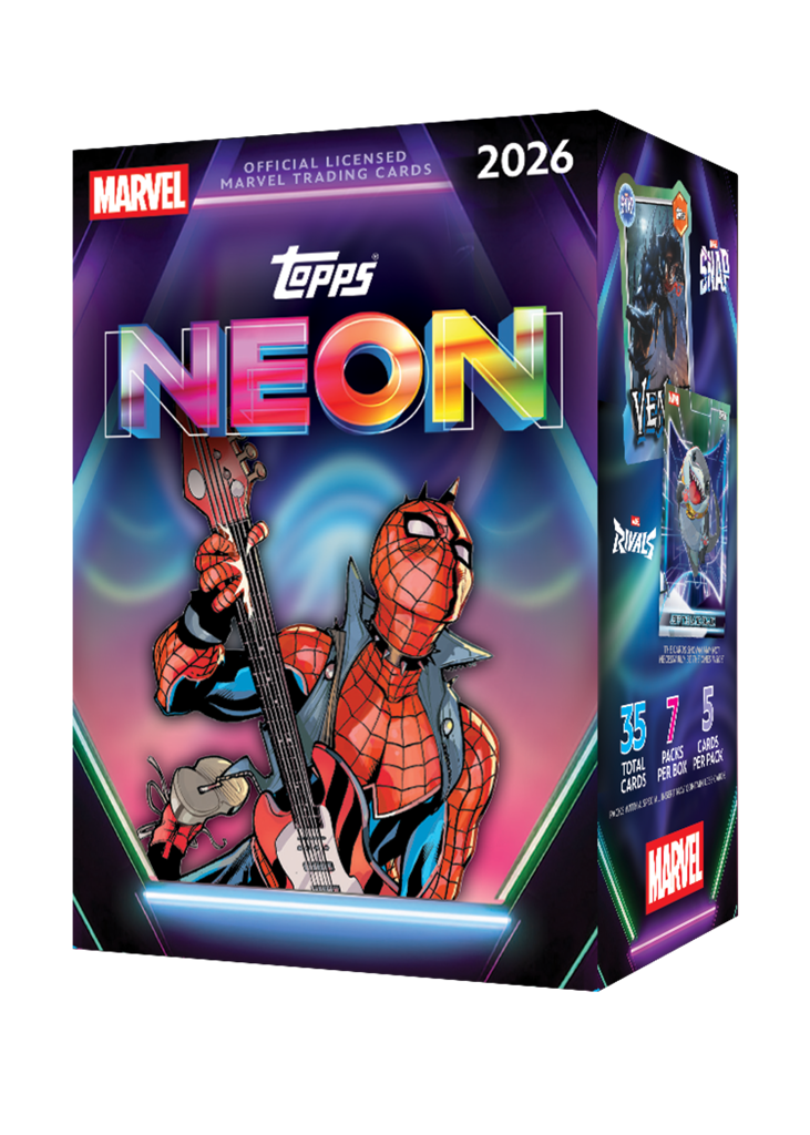 Topps Marvel 2026 Neon Value Box